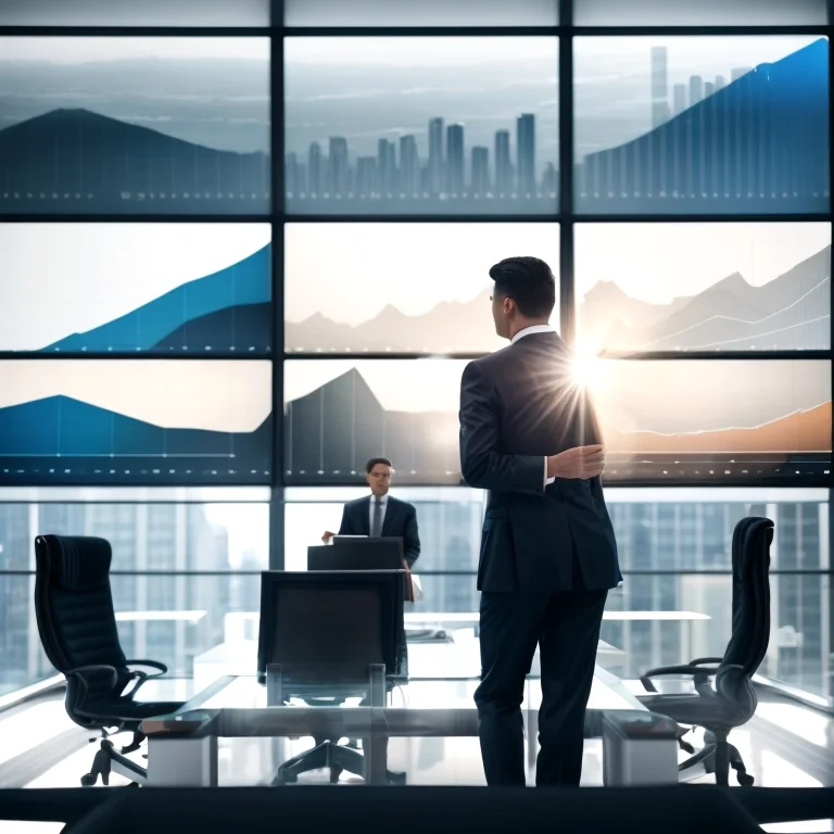 Board members collaborating at a conference table